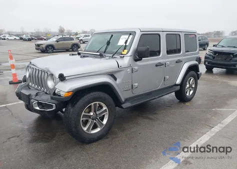 2018 Jeep Wrangler Unlimited Sahara 4X4 from USA, damaged, VIN 1C4HJXEG0JW121219